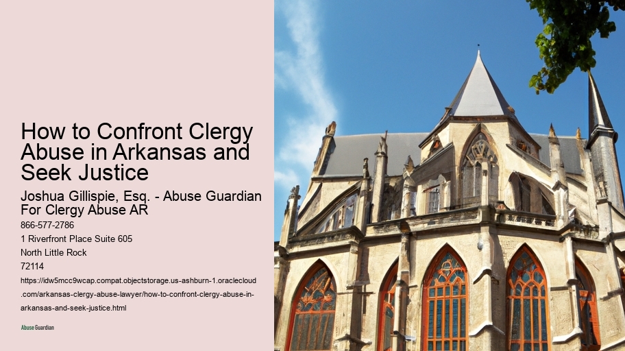 How to Confront Clergy Abuse in Arkansas and Seek Justice 